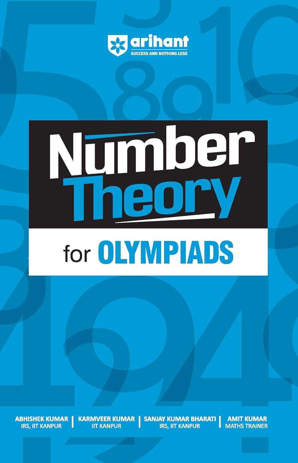 Arihant Number Theory for Olympiads l 9789368407409