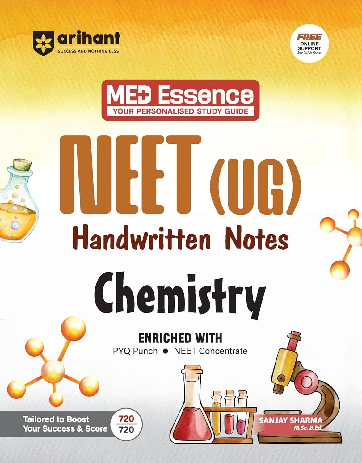 Arihant NEET (UG) Chemistry Handwritten Notes for Exam 2026 l 9789368400752