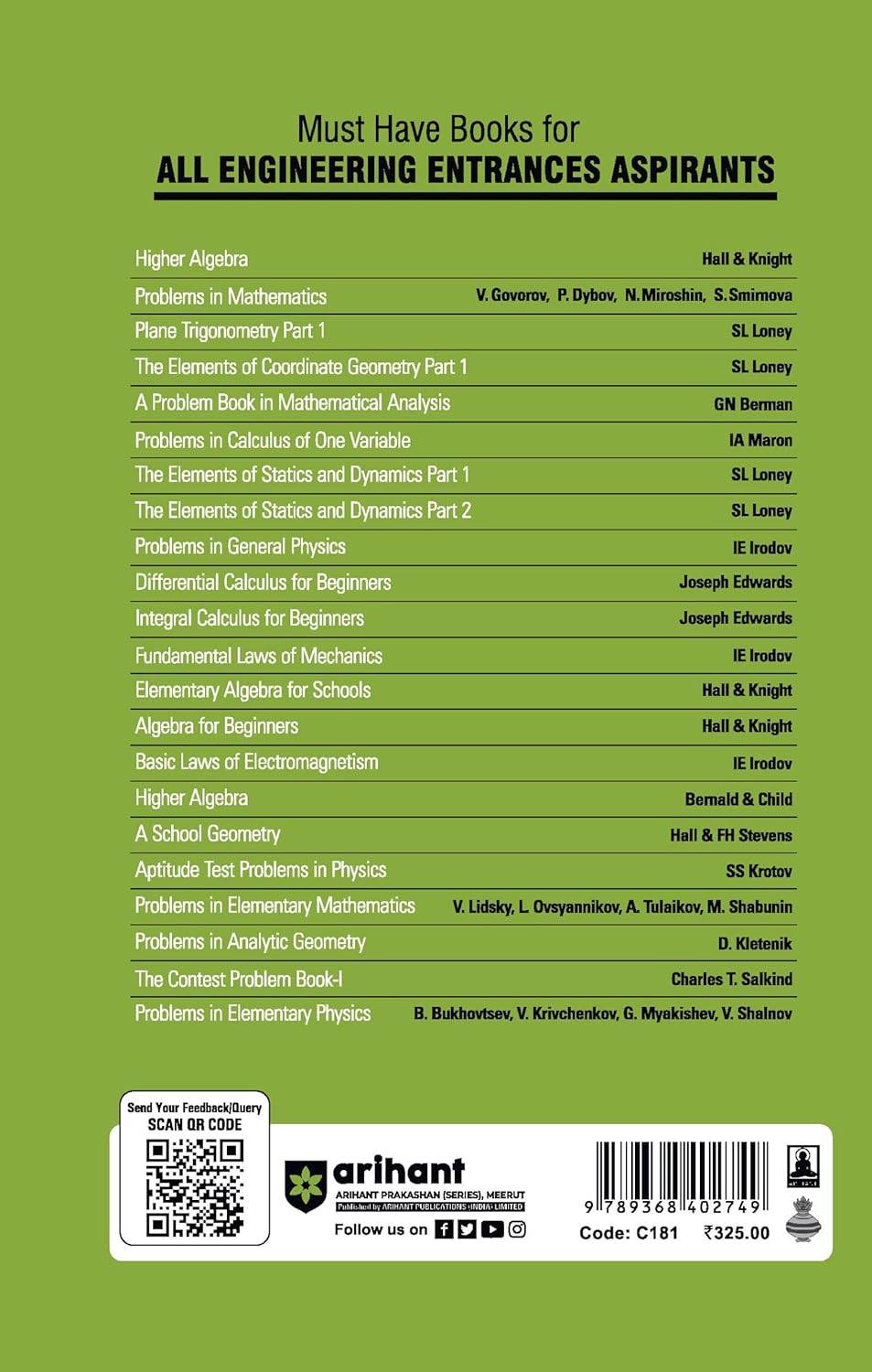 Arihant A Problem Book in Mathematical Analysis by GN Berman | 9789368402749 C181 view 2