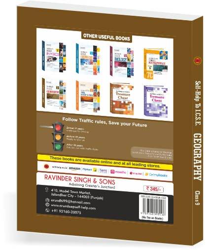 Arundeep Self-Help (Guide) to ICSE Geography Class 9 | 9789348995506 view 3