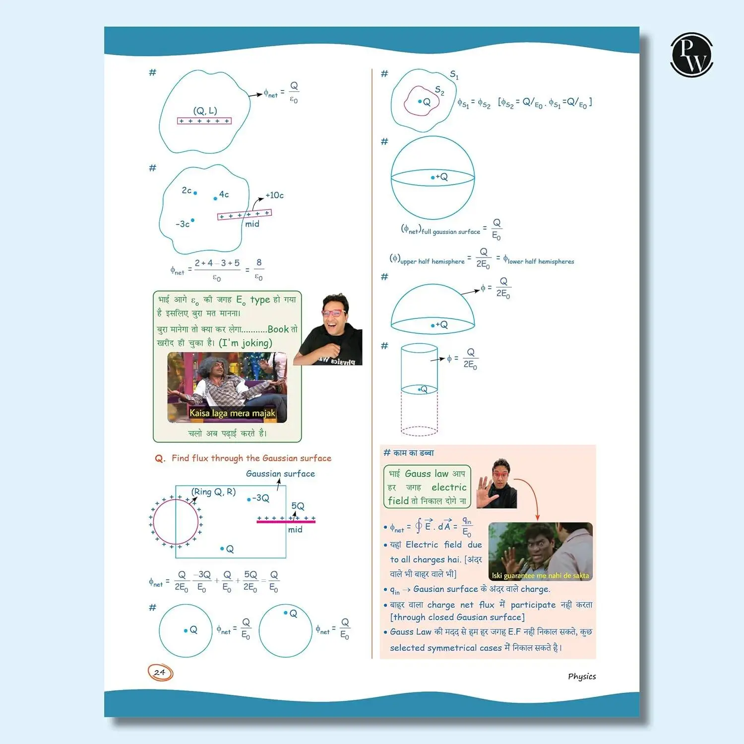 Saleem Bhaiya SKC Class 12 Physics Crush Notes in Handwritten Formate | 9789368972532 view 4