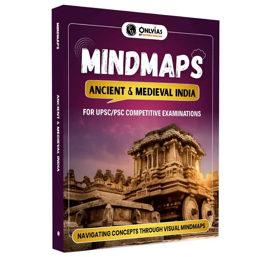 Physic Wallha ONLYIAS UPSC Mindmaps Ancient and Medieval India For UPSC/PSC Competitive Examinations | 9789368971238