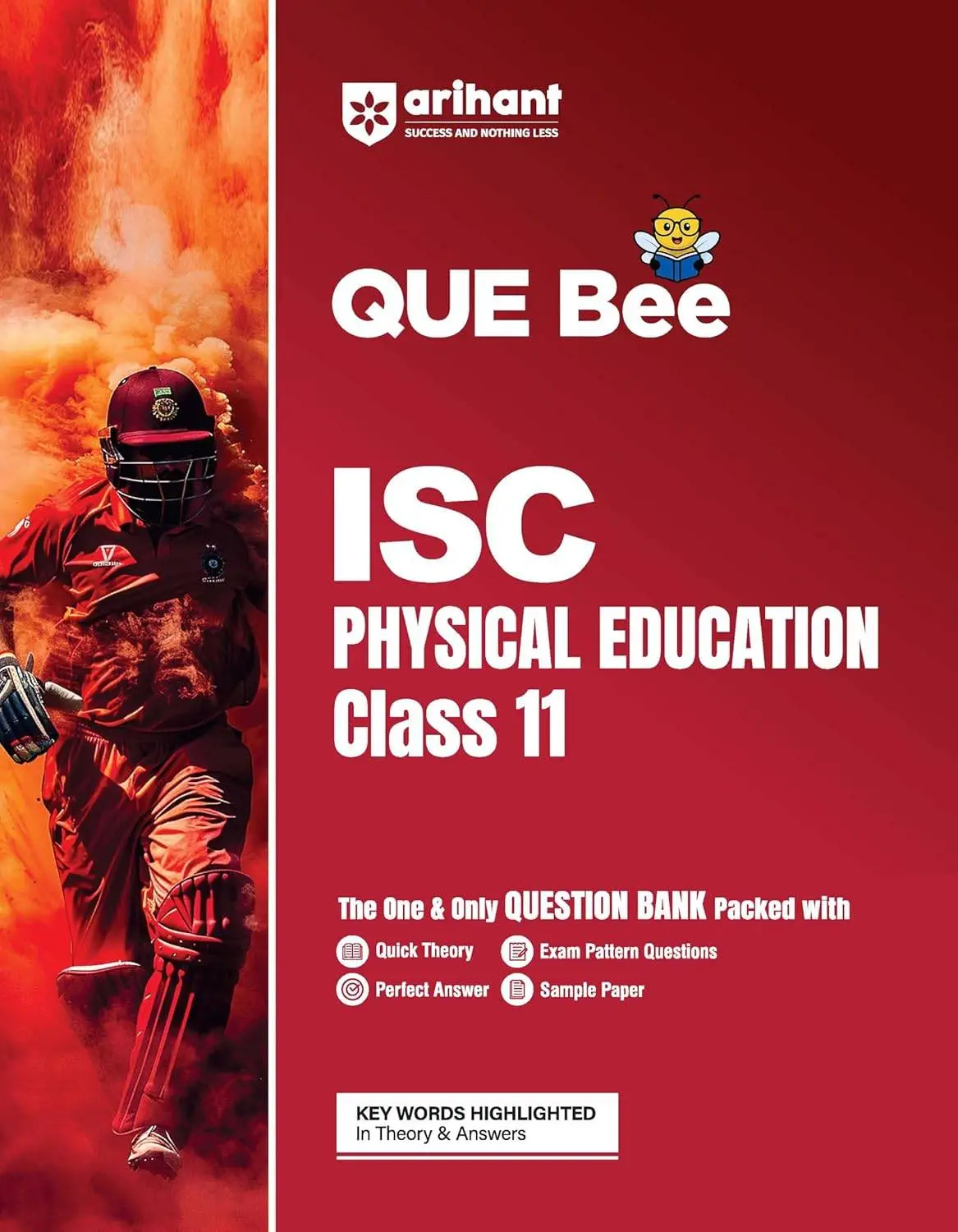 Arihant ISC Class 11 Question Bank - Physical Education Exam 2027 | QUE Bee Edition 2027 | F1376 | 9789378167751