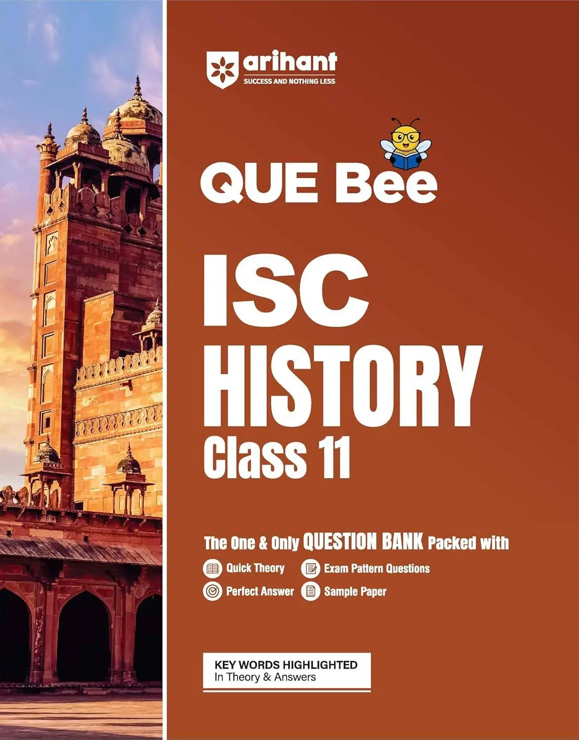 Arihant ISC Class 11 Question Bank - History Exam 2027 | QUE Bee Edition 2027 | F1373 | 9789378166532