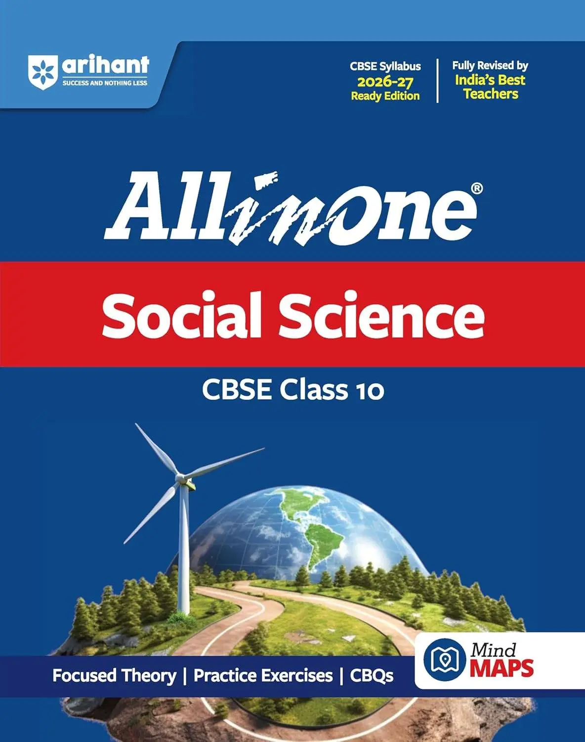 Arihant All in One F1145 Social Science Class 10 for CBSE Exam 2026-27 | 9789373949581