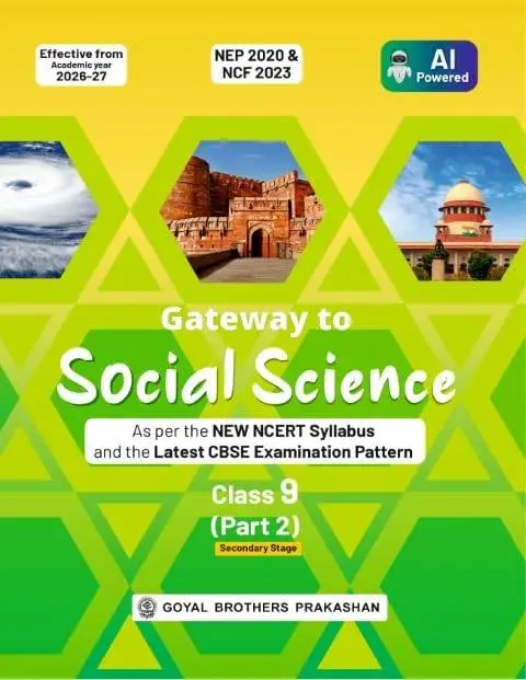 Gateway to Social Science Part 2 for CBSE Class 9th | Exam 2026-2027| 9789377390389
