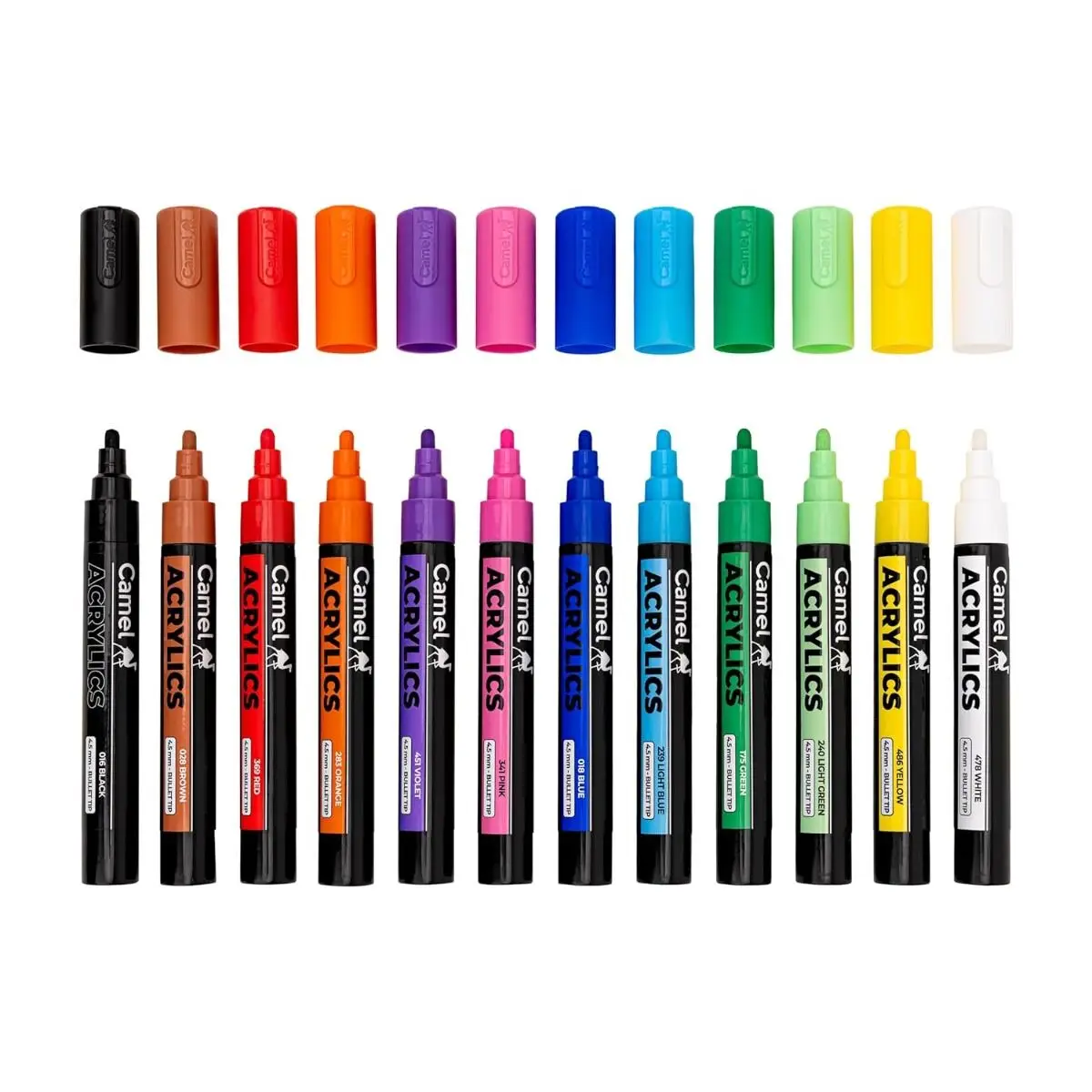 Camel Acrylic Markers | 8901425100301 view 2