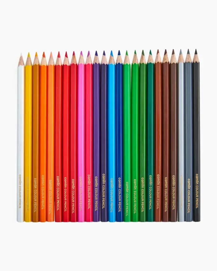 Camlin Colour Pencils 24 Shades| Super Smooth | Bright Colour | 8901425006566 view 3