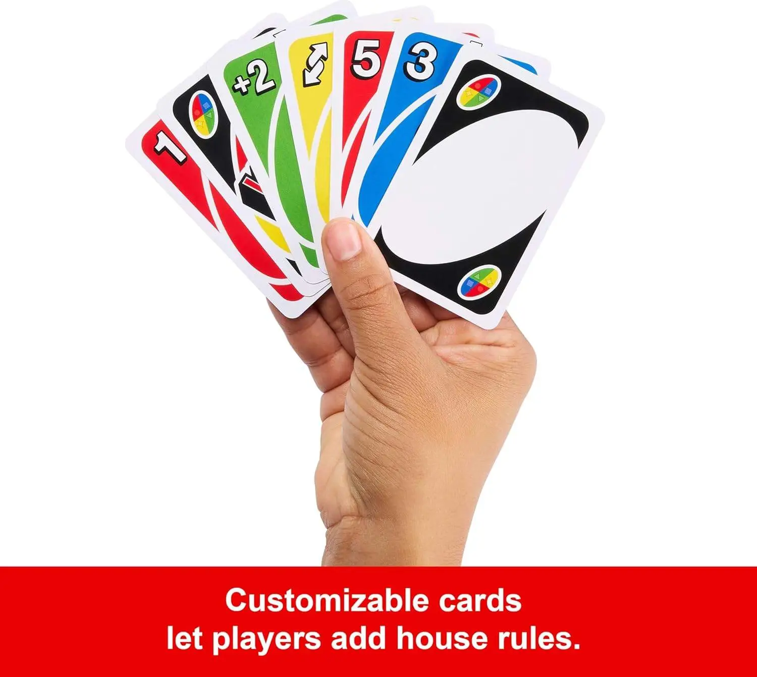 Mattel Uno Playing Card Game for 7 Yrs and Above for Adult,Set of 112 Cards, Multicolor view 3