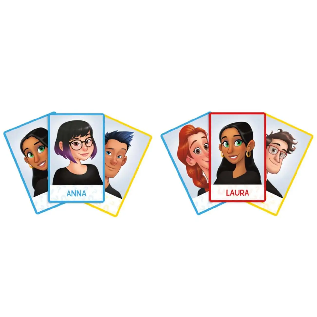 UNO Guess Who Card Game - The Original Guessing Board Game with a Twist - 2 Player view 3