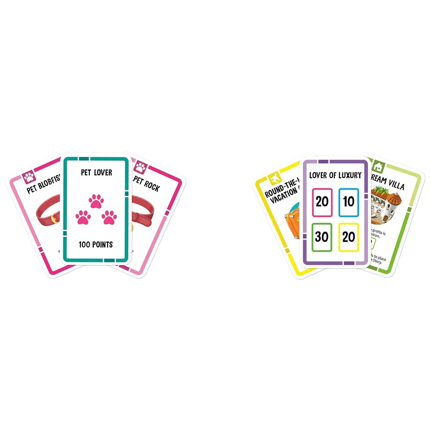 Hasbro Gaming The Game of Life Goals,Quick-Playing Card for 2-4 Players,Life Card Game for Families and Kids Ages 8 and Up, Birthday Gift for Kids view 3