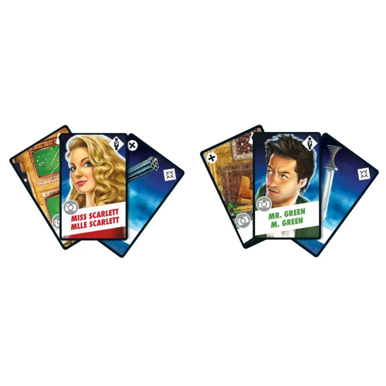 Hasbro Gaming Clue Card & Quick-Playing Family Game – 3-4 Players – Detective Mystery Games – Fun Vacation Travel Essentials – Ages 8+, Birthday Gift for Kids view 3