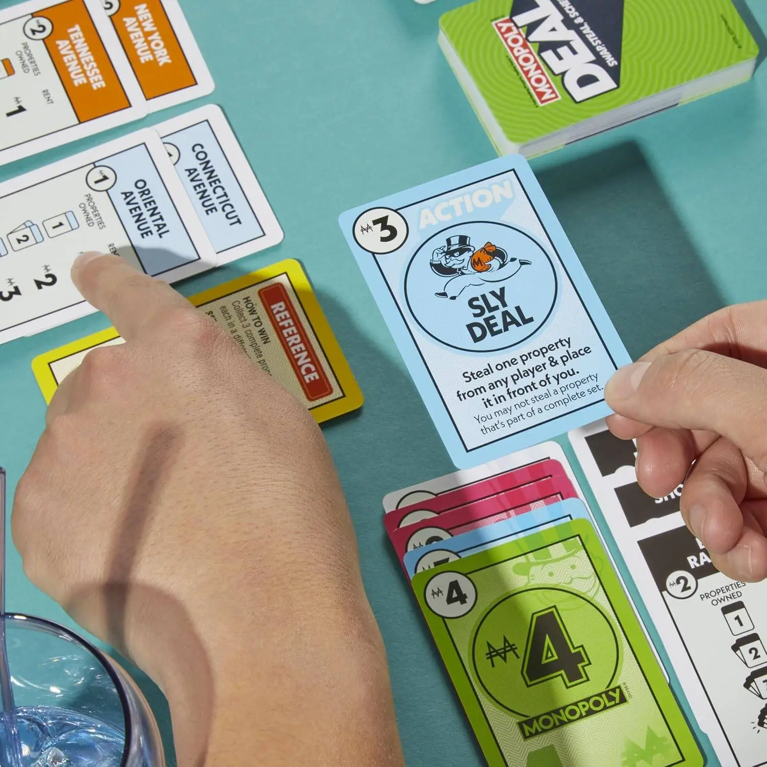 Monopoly Deal Card Game | Quick-Playing Card Game | Fun Games for Families and Kids | Ages 8 and Up | 2 to 5 Players | 15 Mins. | Travel Games | Birthday Gift for Kids view 3
