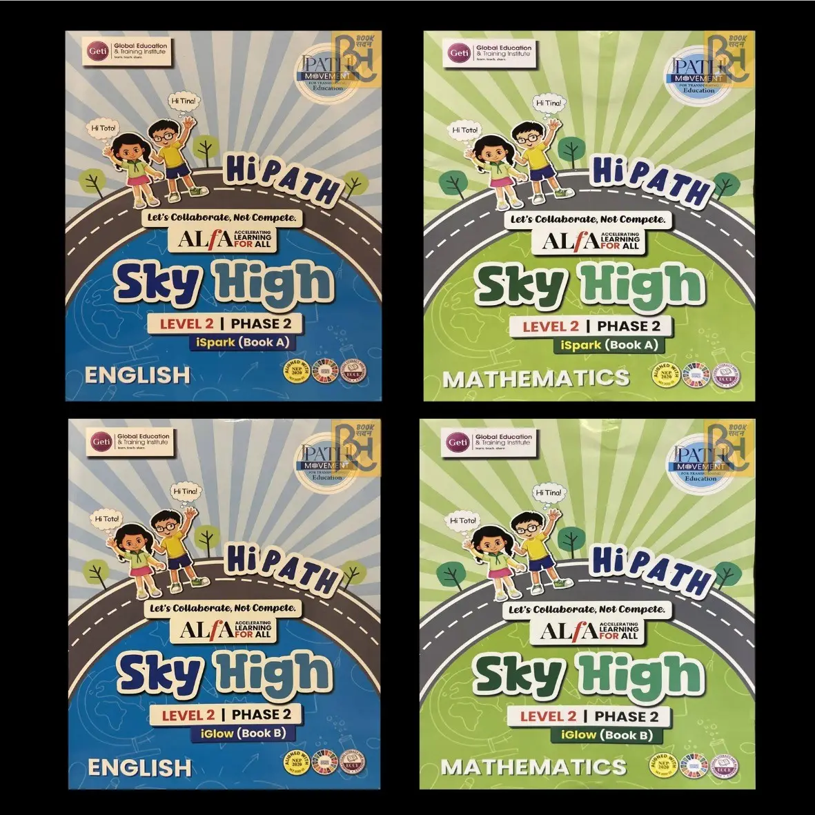 CMS Sky High Level 2 Phase 2 - English & Mathematics | CMS class Nursery