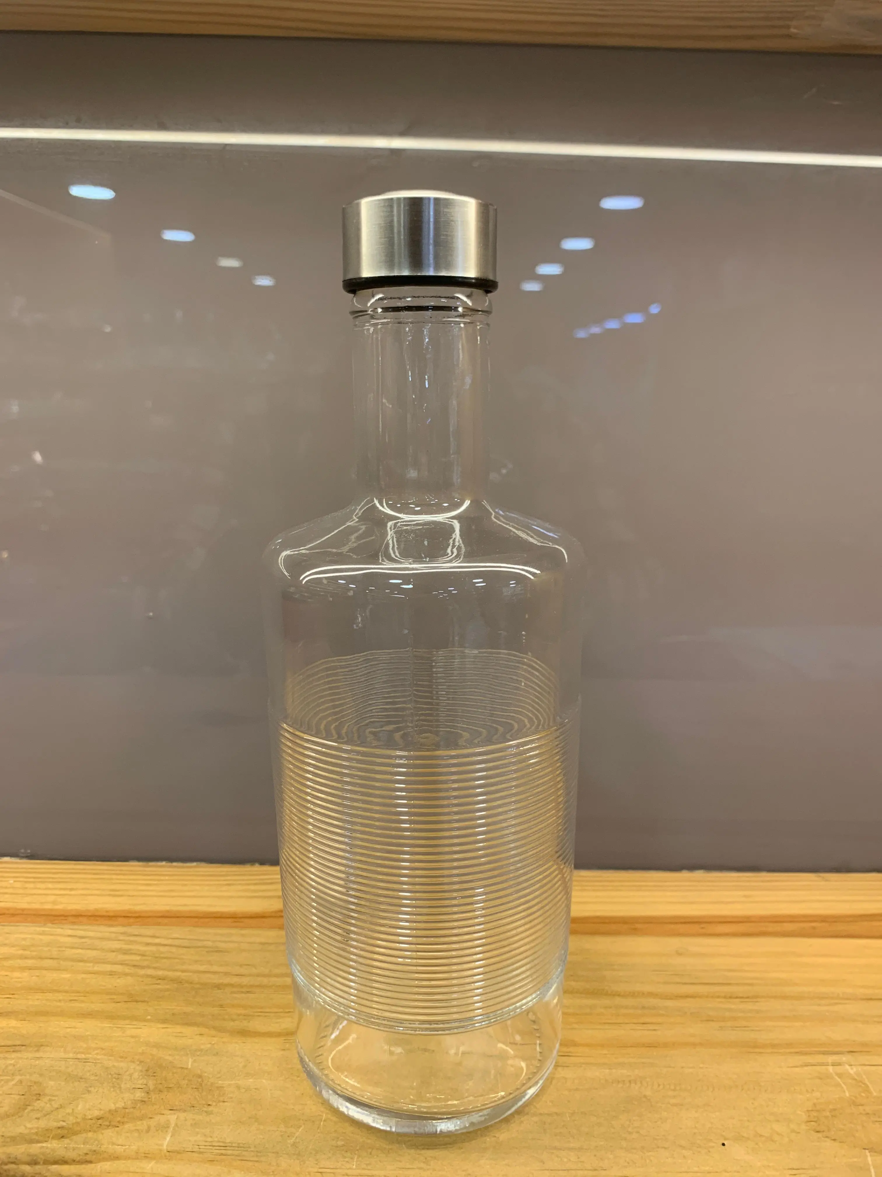 Elegant Glass Water Bottle
