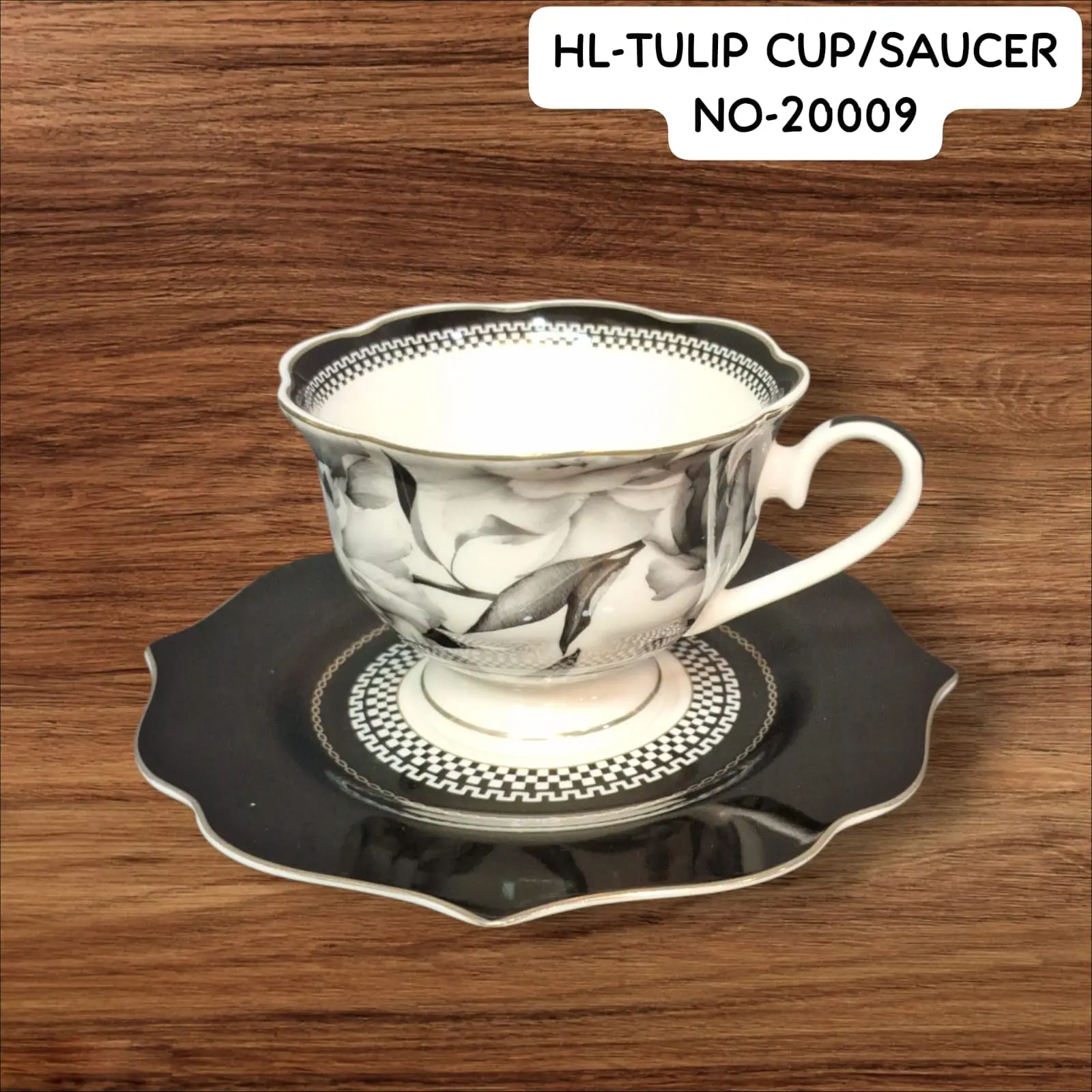 HL-Tulip Cup and Saucer