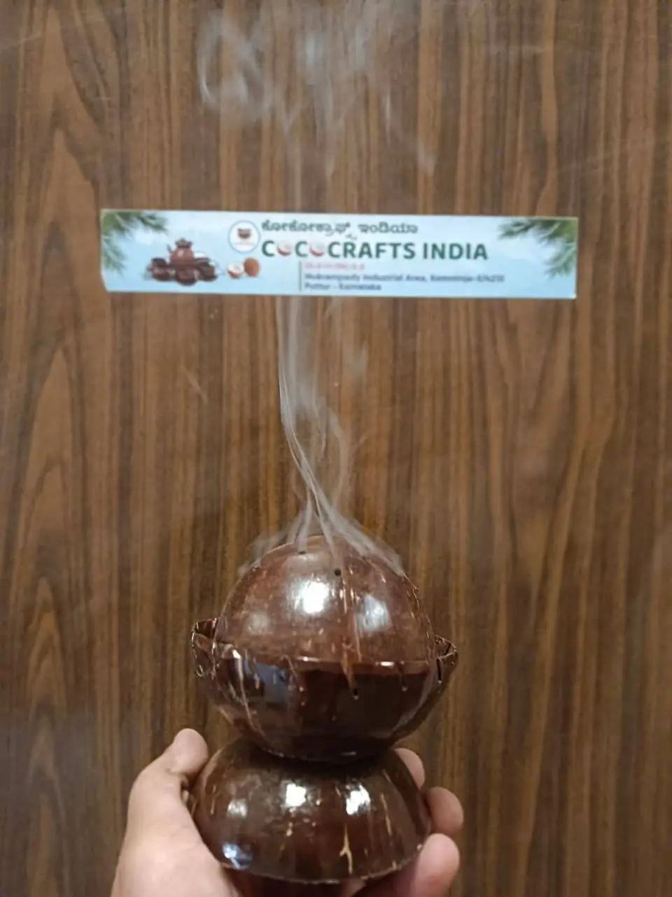 Eco-friendly Dhoop Holder With Premium Incense Cones