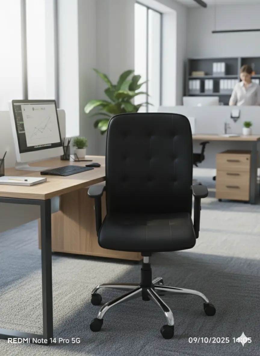 Black Executive Leather Chair