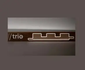 Trio 100% Natural Oak Panel view 3