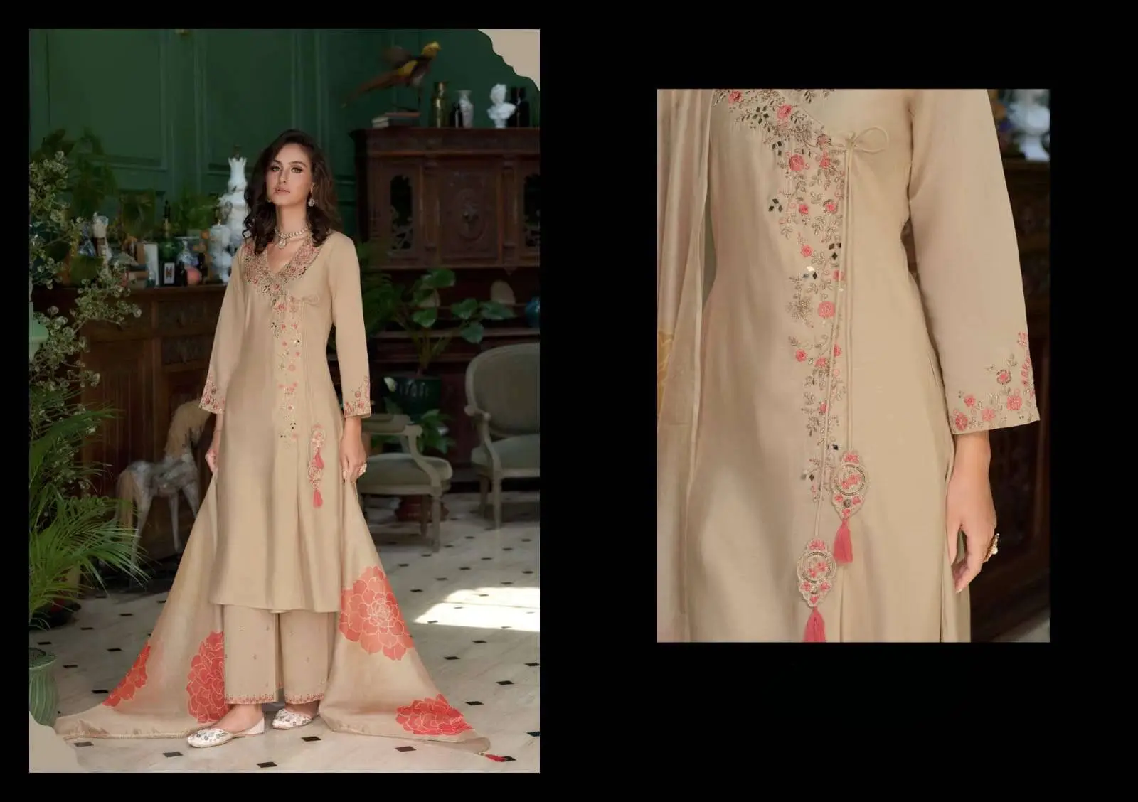 Embroidered Anarkali Suit HC001985/26804 view 2