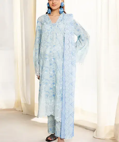 Adan`s Libas Serena Schiffli Lawn`25 D#02 / SD00130 view 2