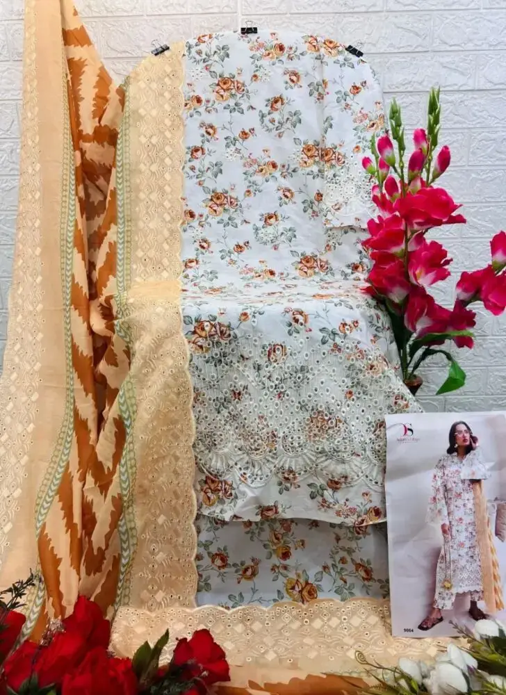 Adan`s Libas Serena Schiffli Lawn`25 D#04 / SD00130 view 3