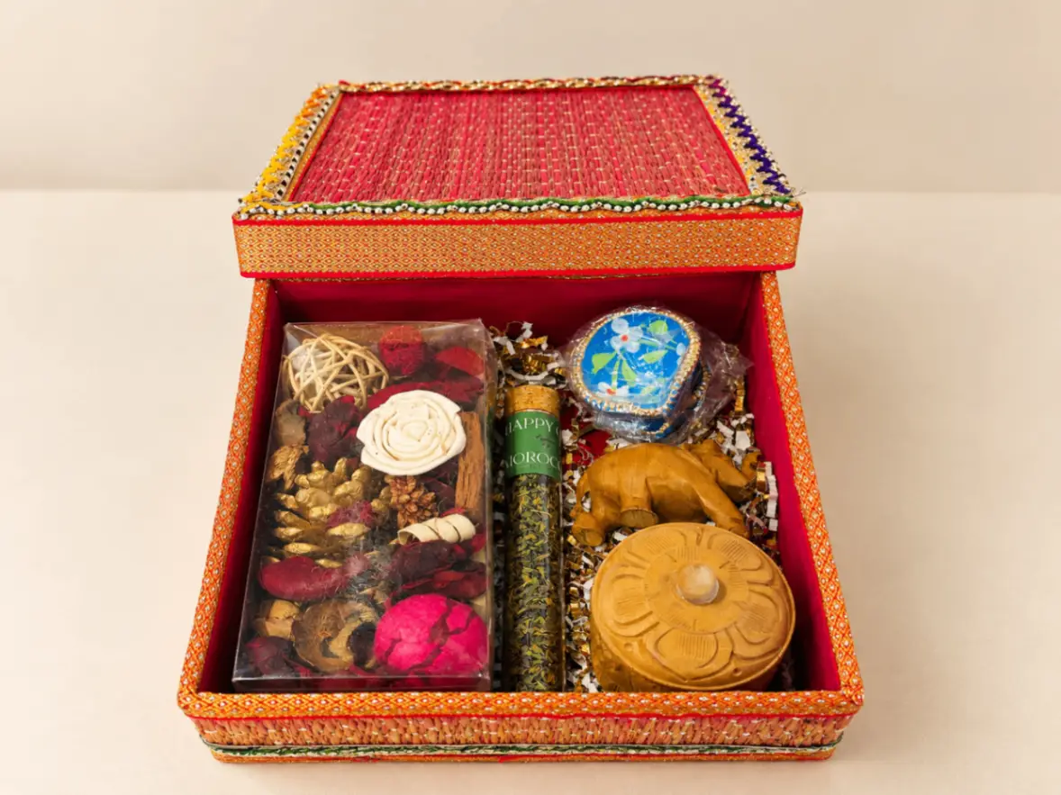 Traditional Indian Gift Box