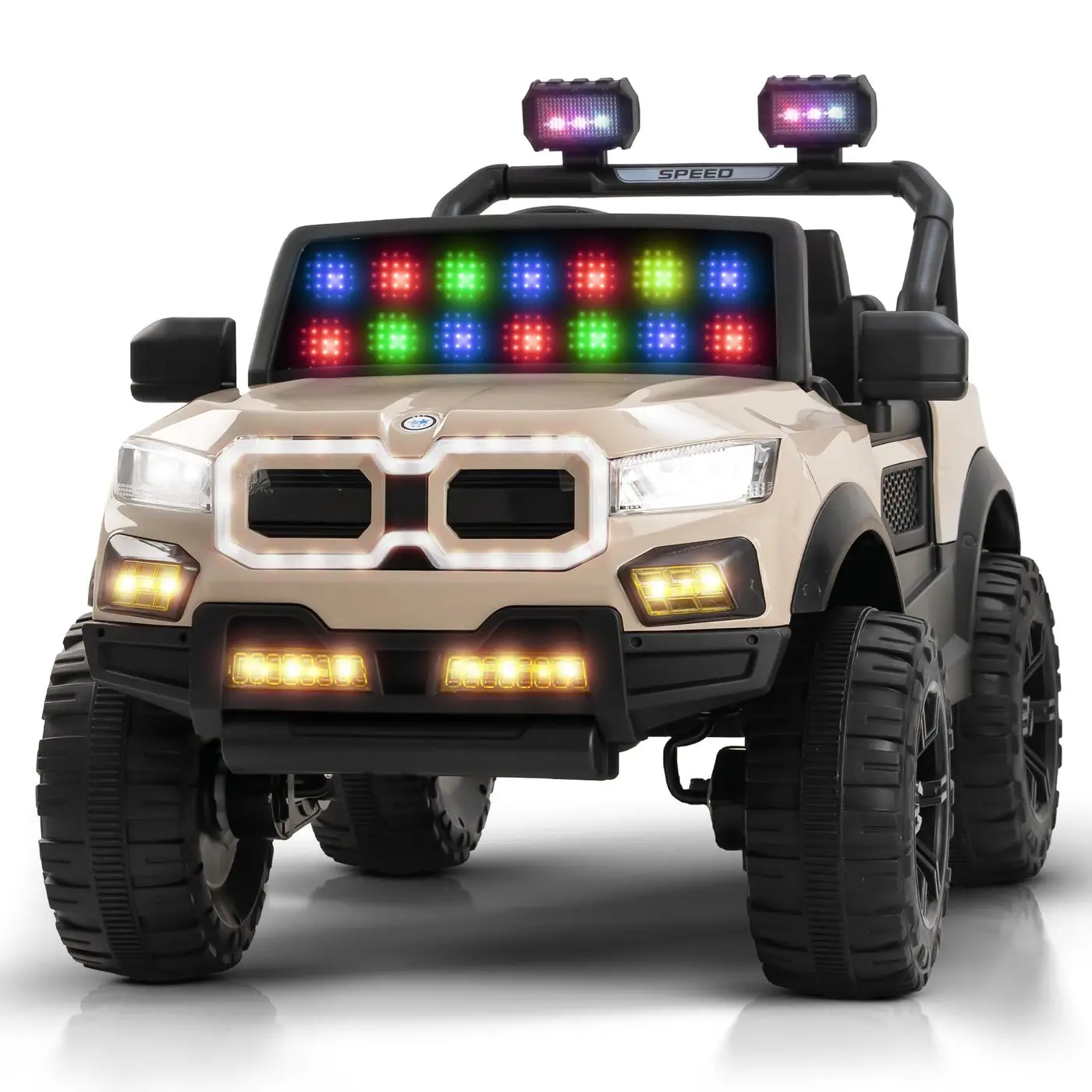 Baybee Electric Ride-on Jeep bmw green view 7