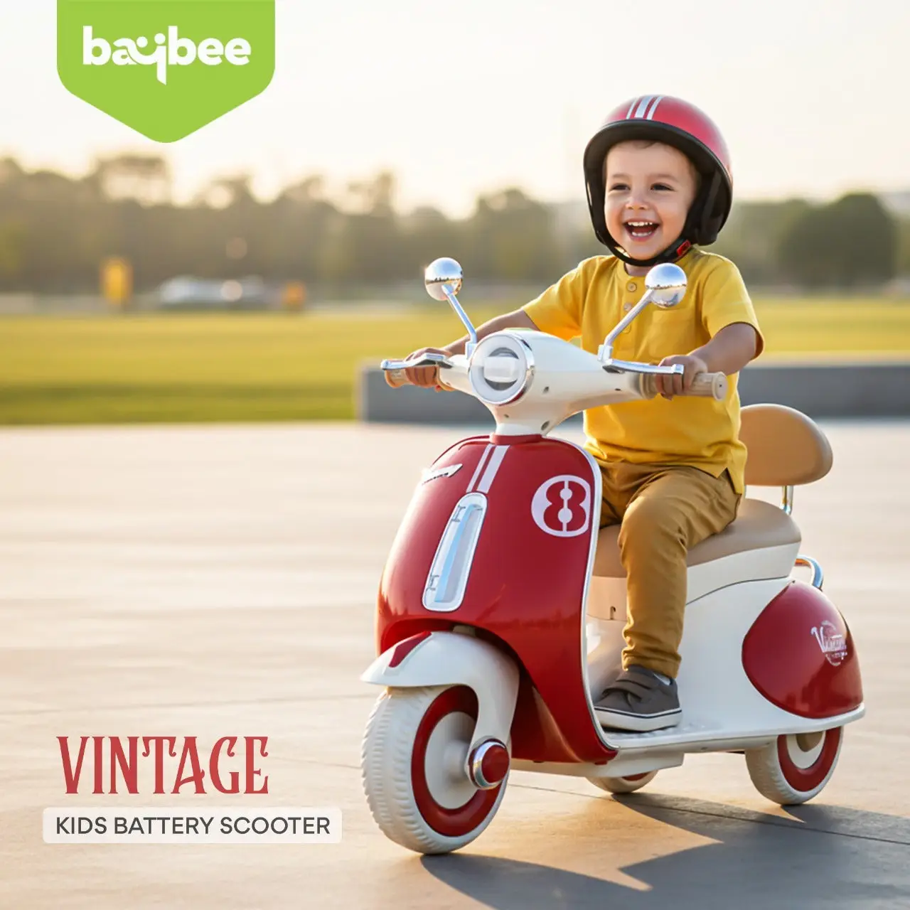 Vintage Kids Scooter view 2