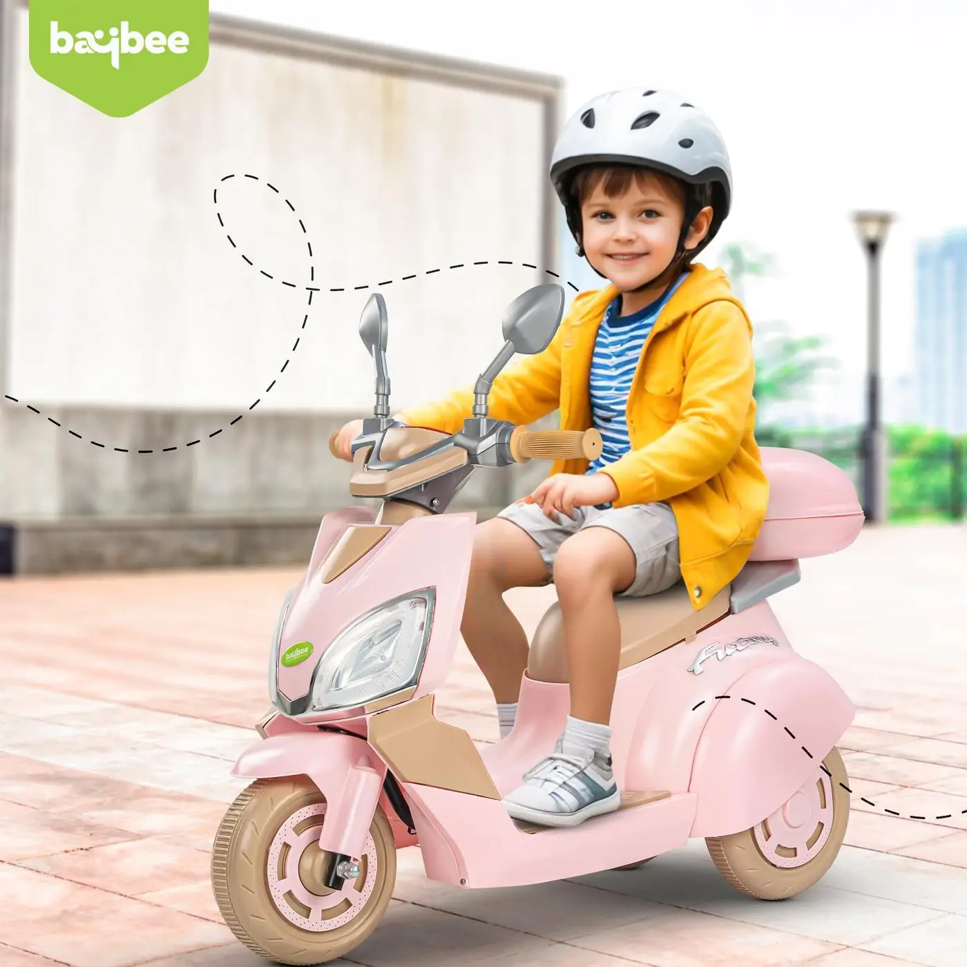 Kids Battery Operated Scooter view 2