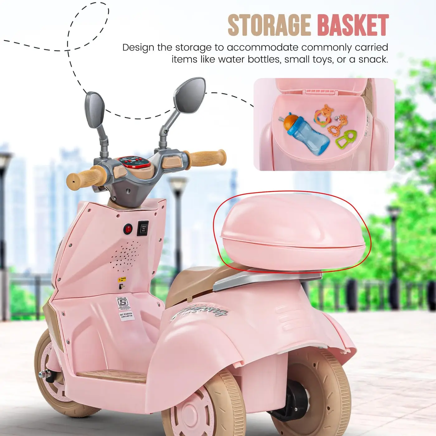 Kids Battery Operated Scooter view 5