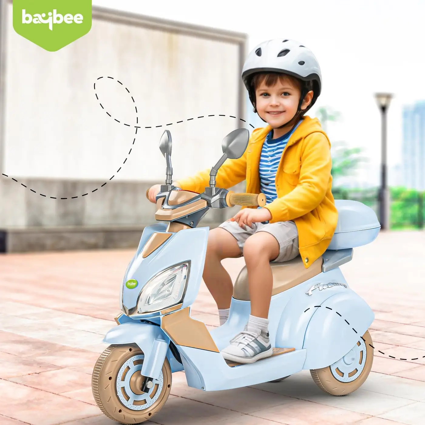 BabyBee Electric Ride-On Scooter view 2