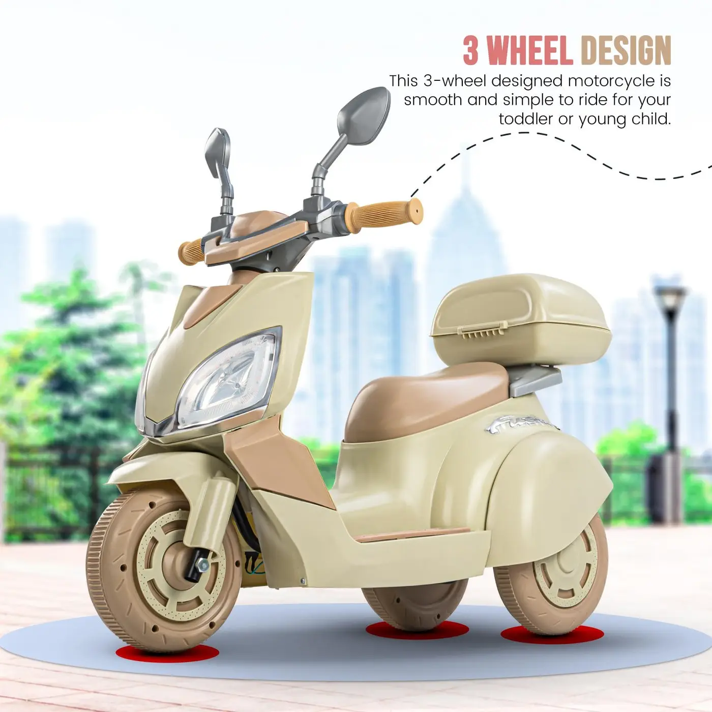 Kids Ride-On Scooter of wight view 5