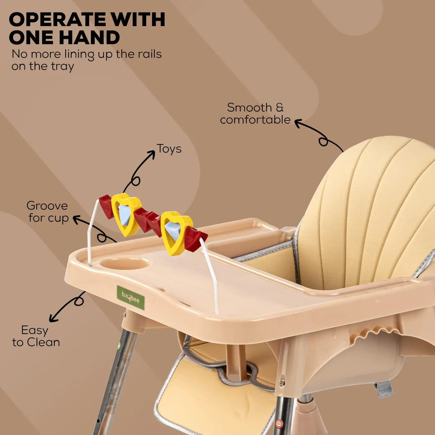 Adjustable Baby High Chair view 4