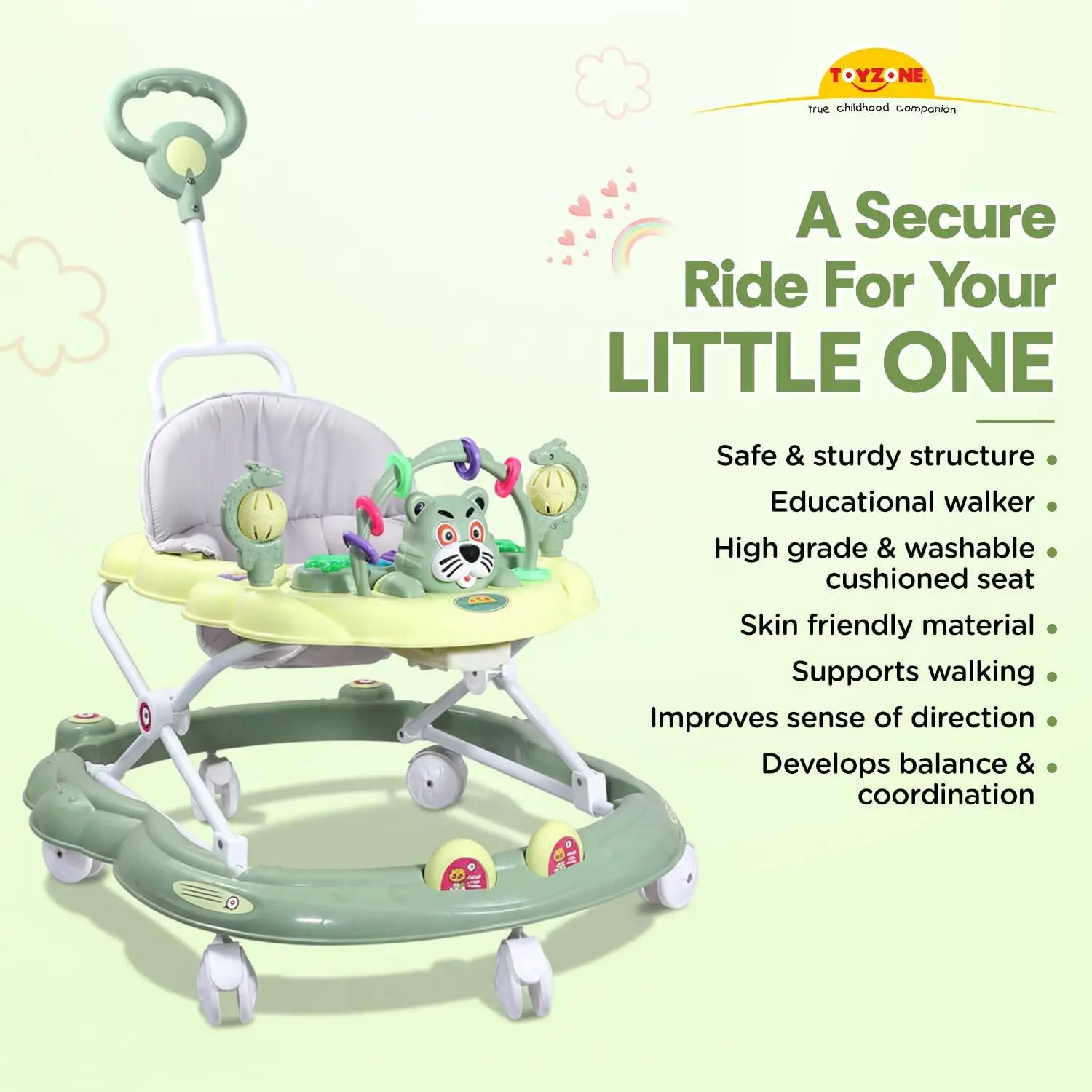 Animal-Themed Baby Walker view 4