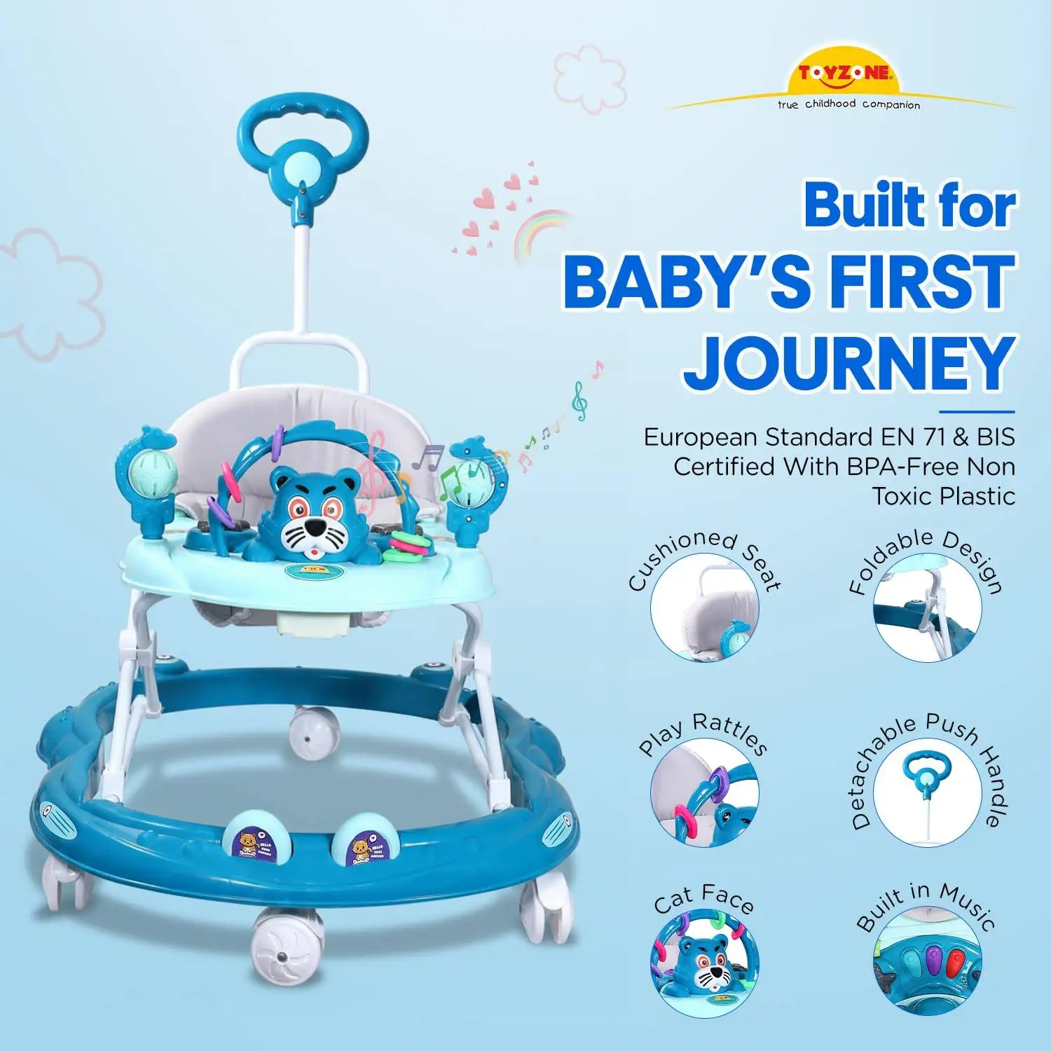 Toyzone Baby Walker view 6