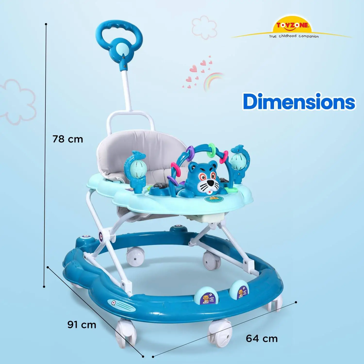 Toyzone Baby Walker view 8