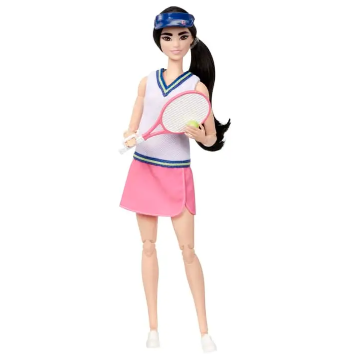 Tennis Barbie Doll view 3