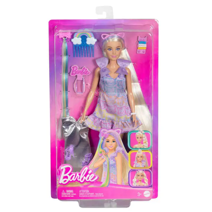 Rainbow Hair Doll view 6