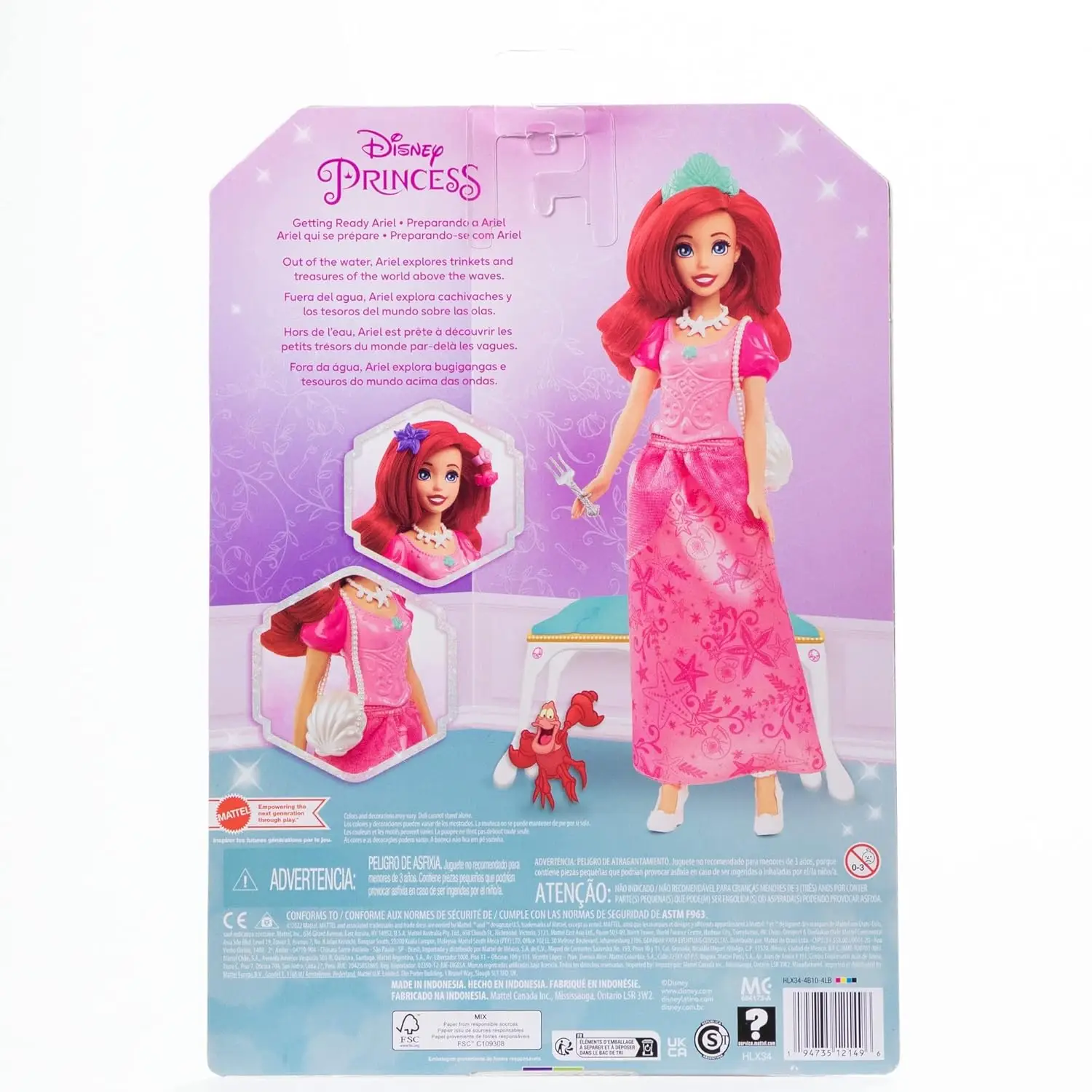 Disney Princess - Getting Ready Ariel view 3