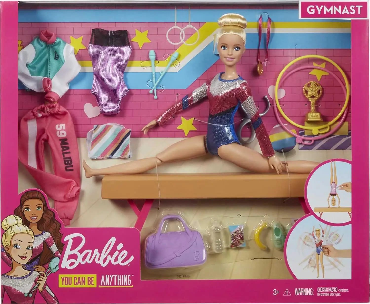 Barbie Gymnastics Doll view 6