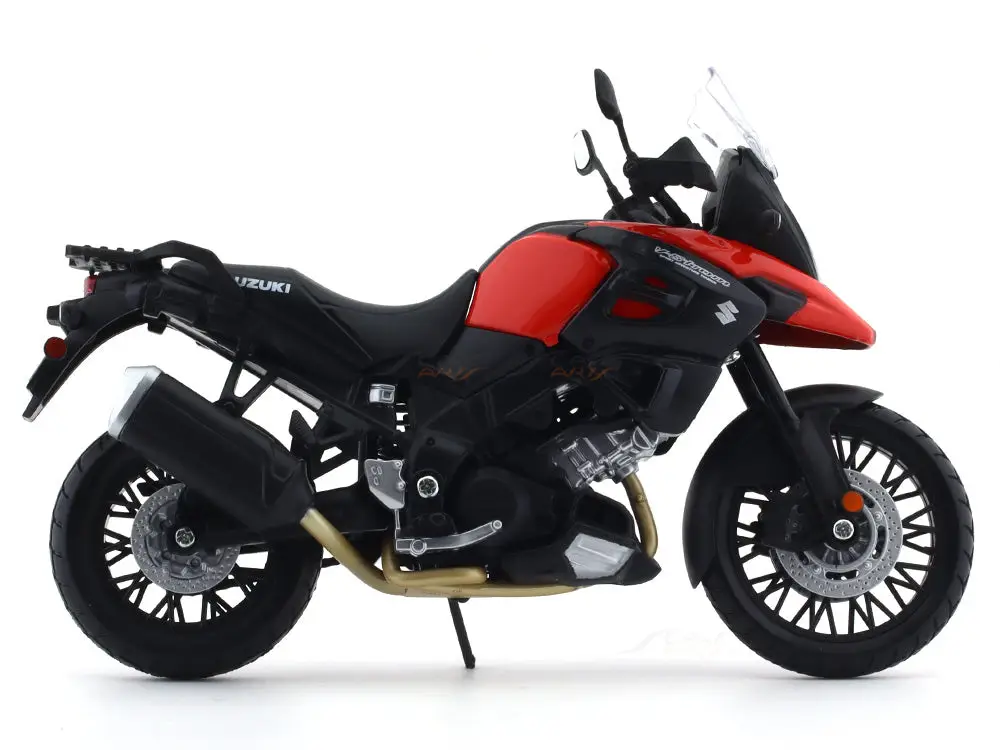 Suzuki V-Strom red 1:12 Maisto licensed Scale Model bike collectible view 4