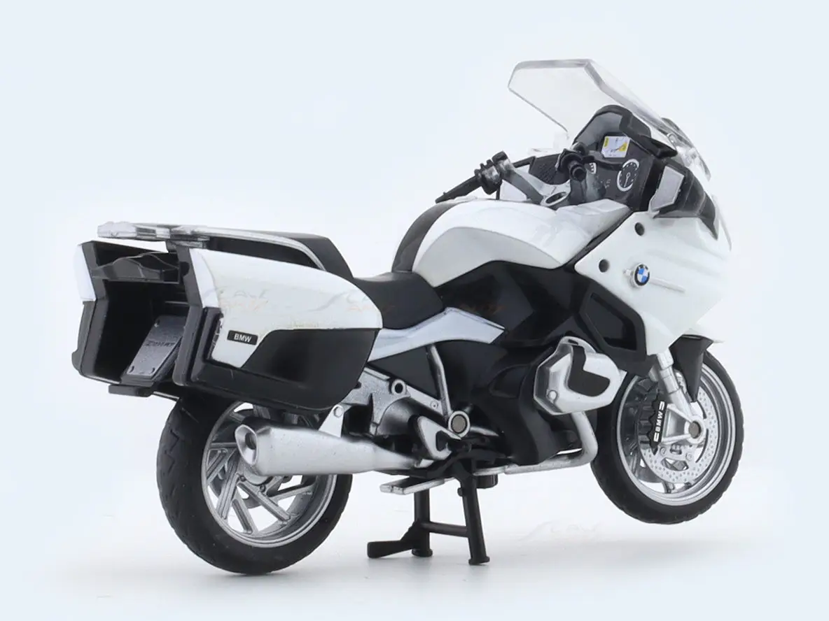 BMW R1250RT white 1:12 MSZ licensed diecast scale model bike collectible view 3