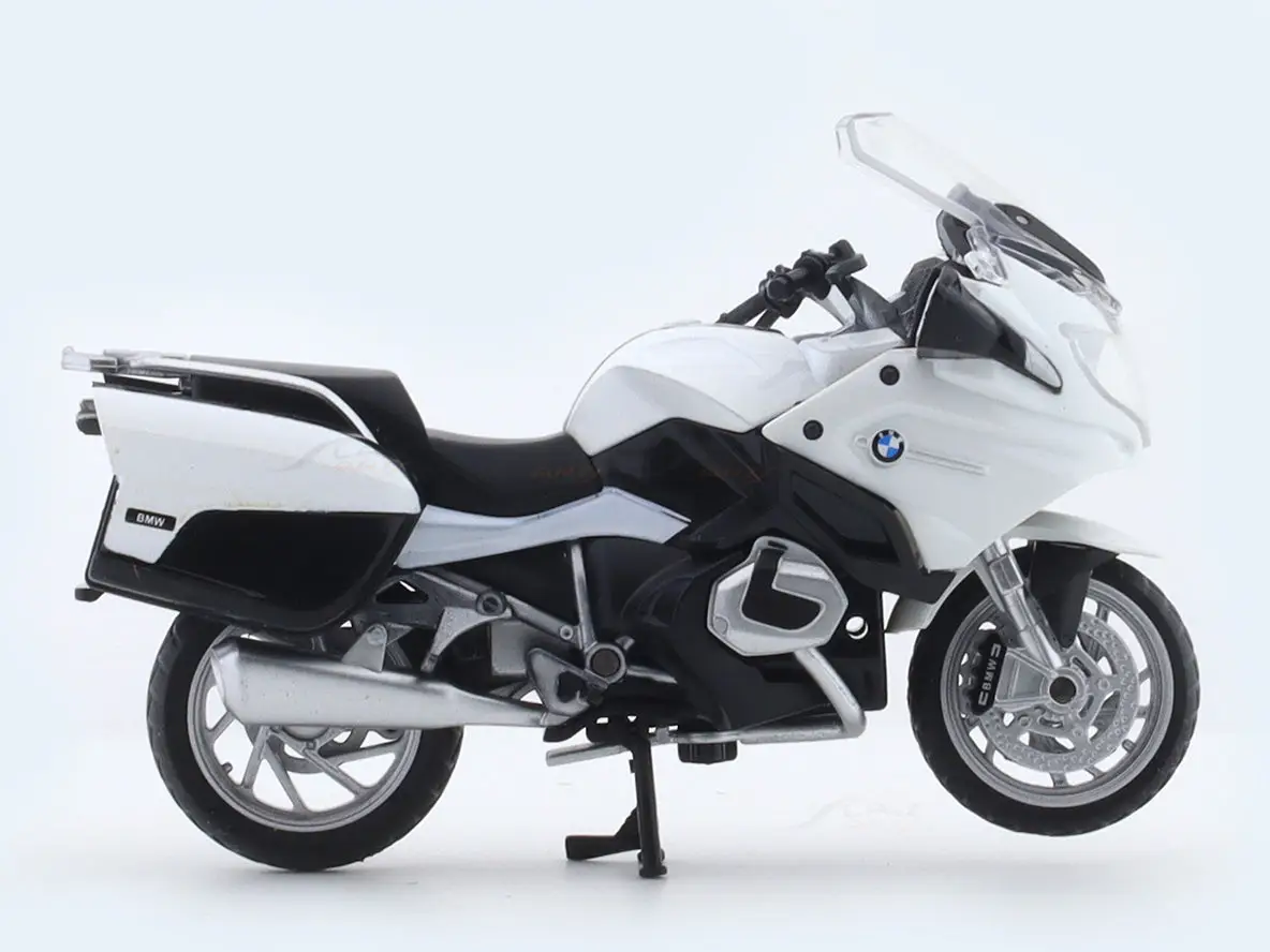 BMW R1250RT white 1:12 MSZ licensed diecast scale model bike collectible view 4