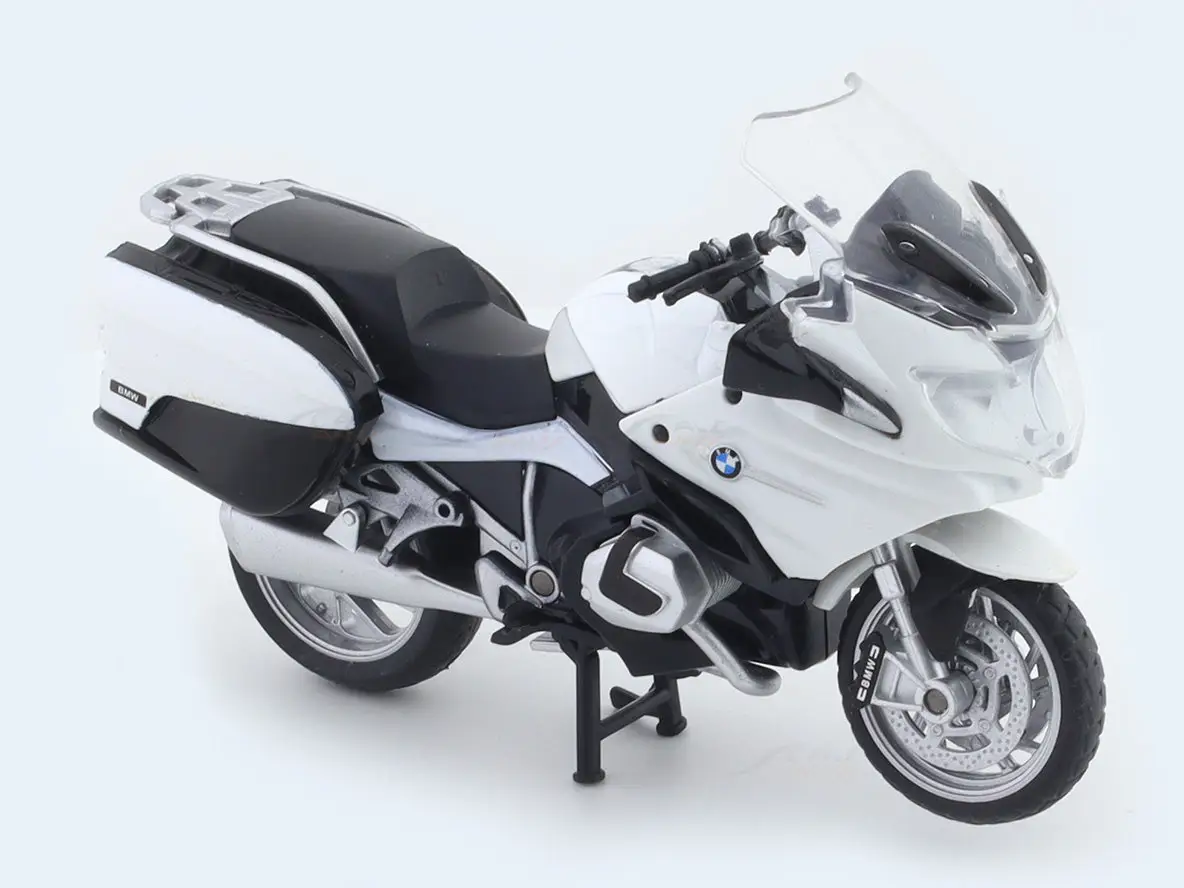BMW R1250RT white 1:12 MSZ licensed diecast scale model bike collectible view 5