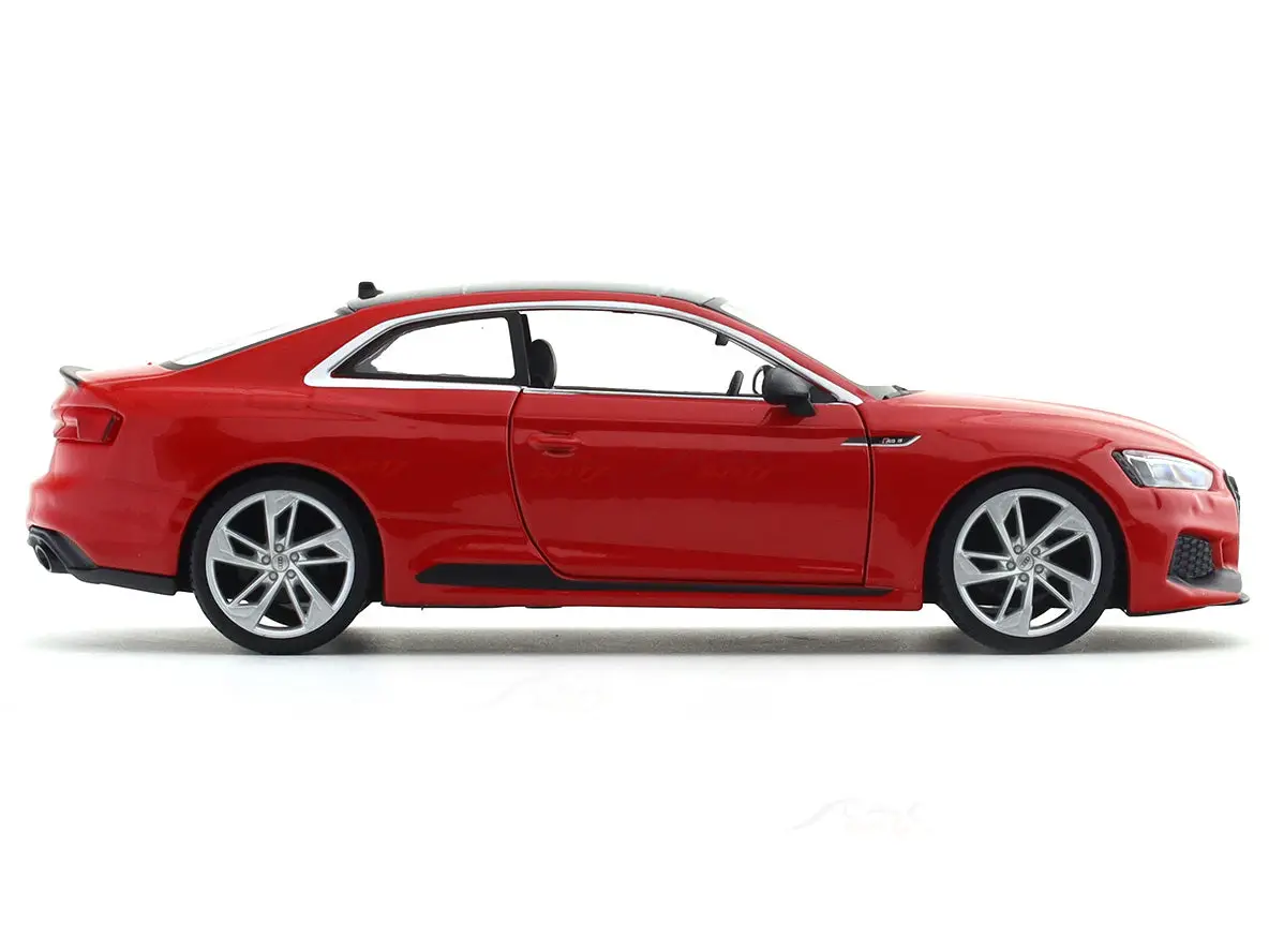 Audi RS 5 Coupe Red 1:24 Bburago with Acrylic Case Licensed Diecast Scale Model Car Collectible view 6