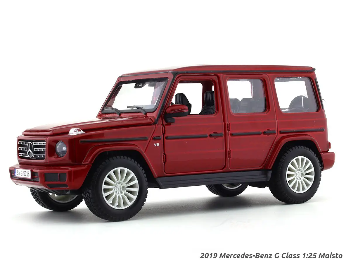 2019 Mercedes-Benz G Class red 1:25 Maisto licensed diecast Scale Model car