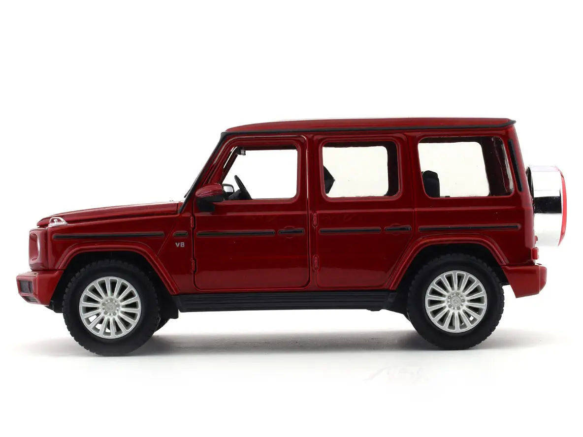 2019 Mercedes-Benz G Class red 1:25 Maisto licensed diecast Scale Model car view 2