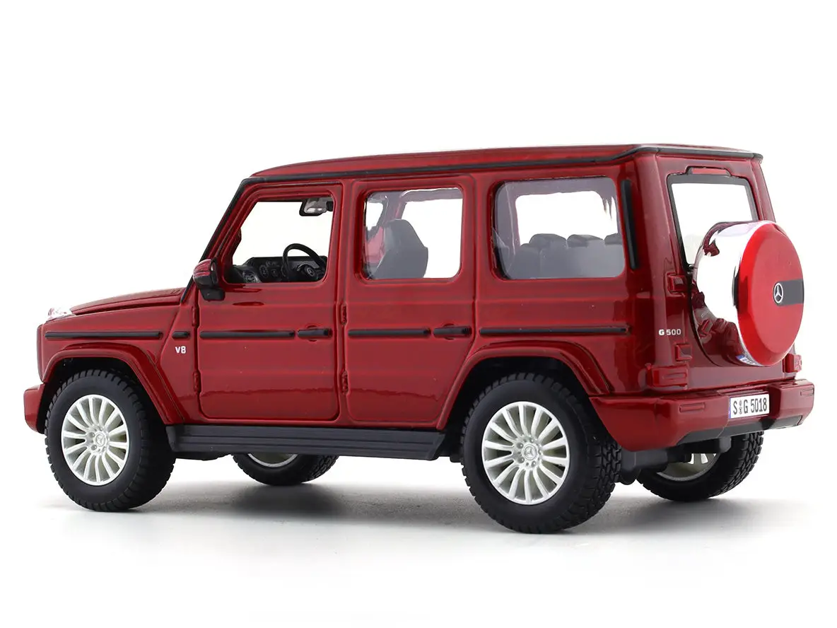 2019 Mercedes-Benz G Class red 1:25 Maisto licensed diecast Scale Model car view 3