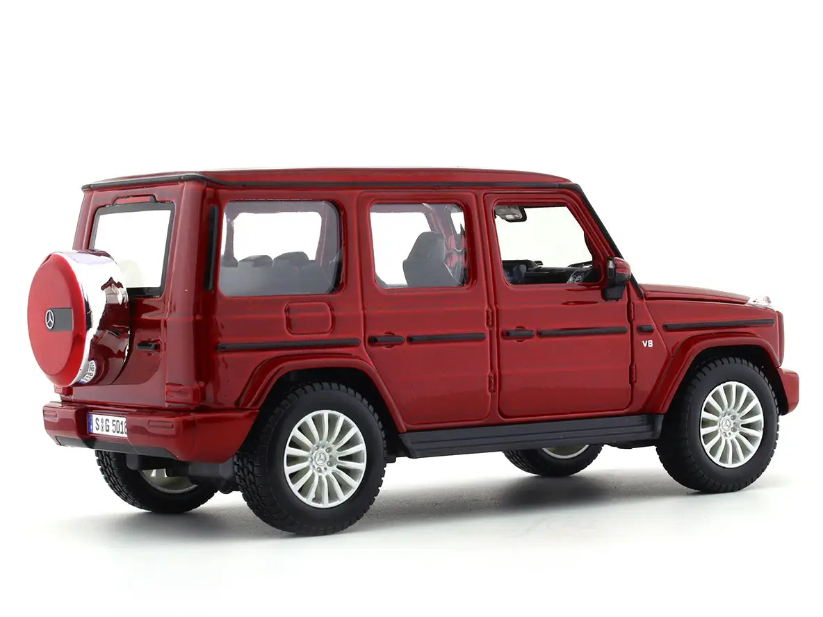 2019 Mercedes-Benz G Class red 1:25 Maisto licensed diecast Scale Model car view 4